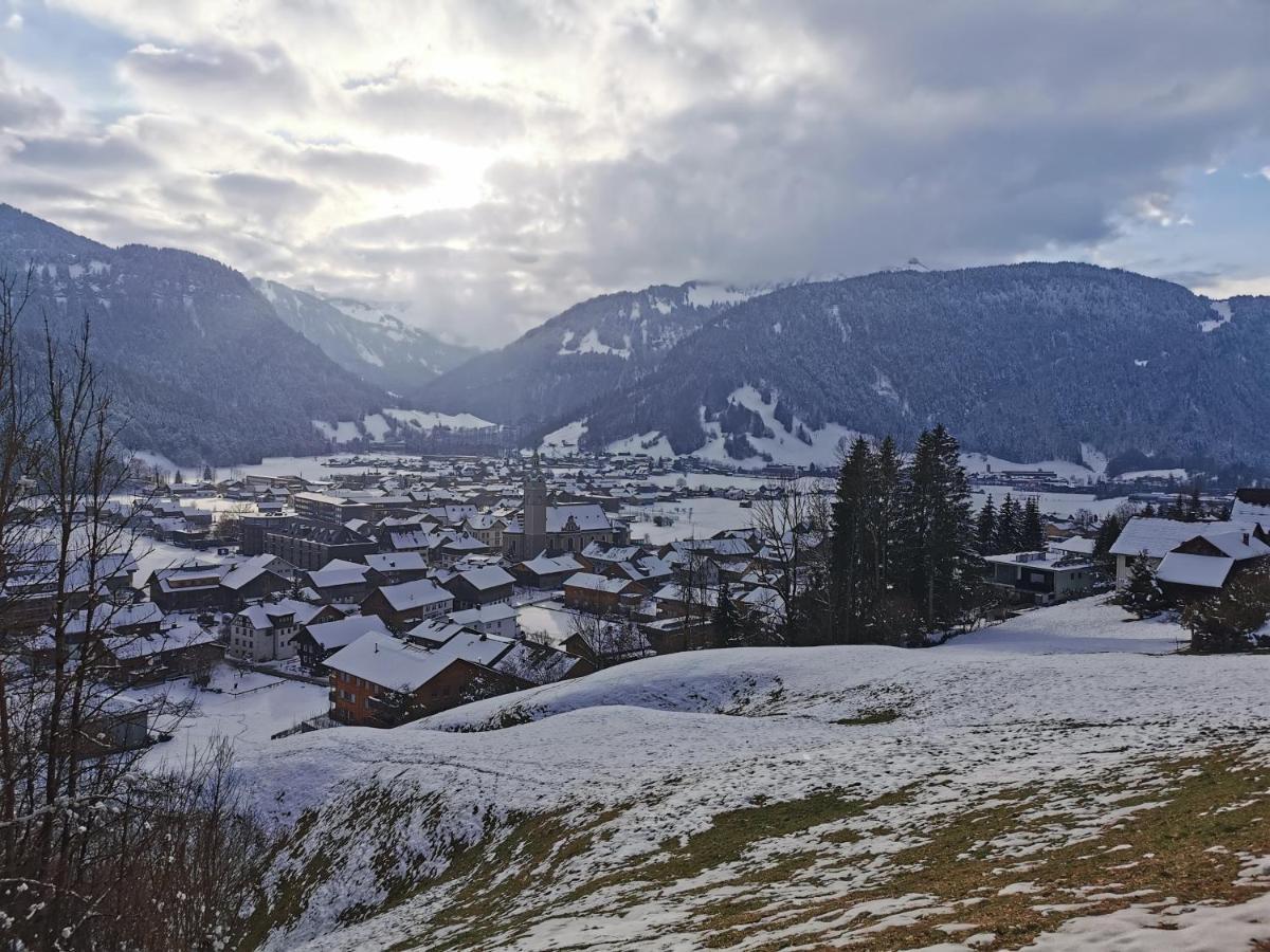 Ferienwohnung An Der Alten Saege Bezau Esterno foto