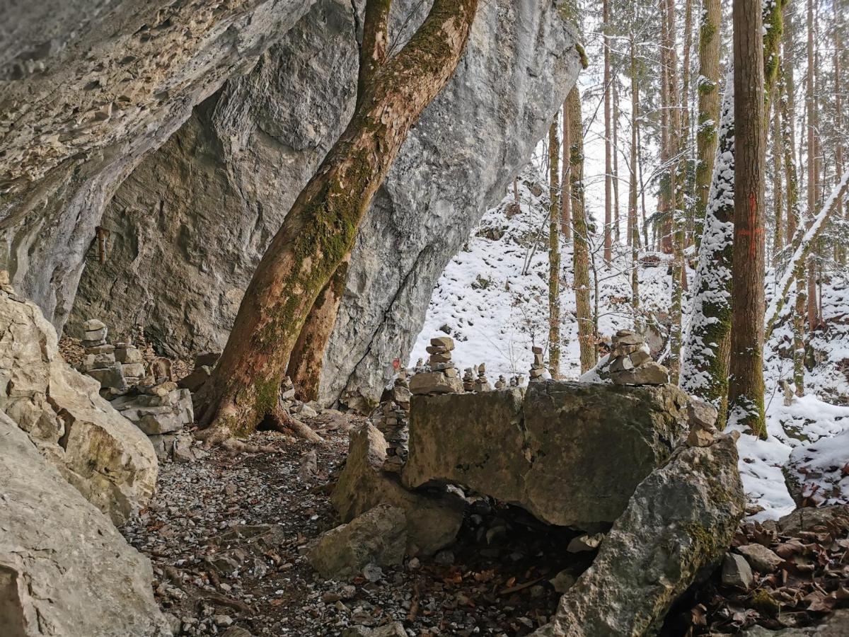 Ferienwohnung An Der Alten Saege Bezau Esterno foto