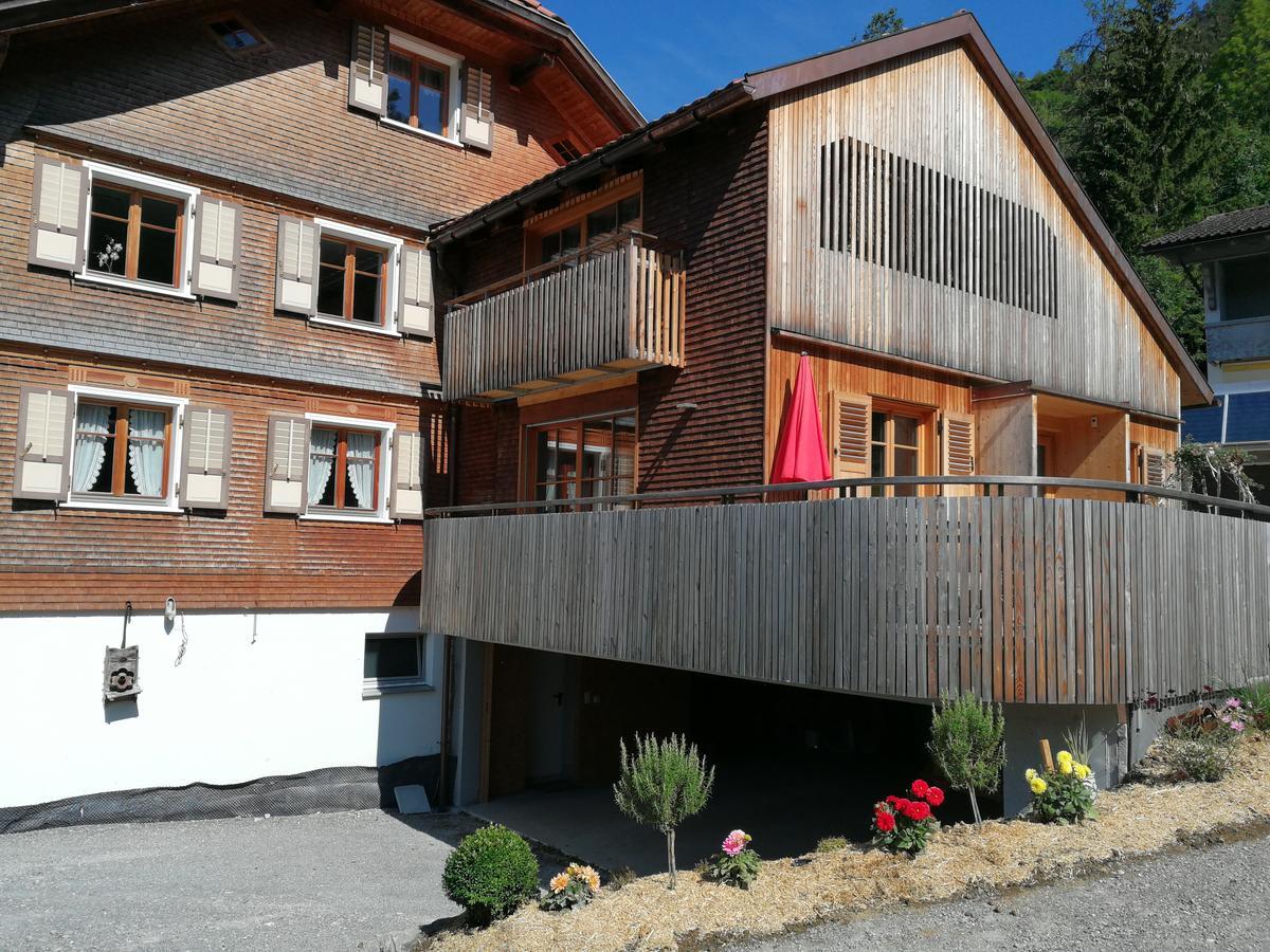 Ferienwohnung An Der Alten Saege Bezau Esterno foto